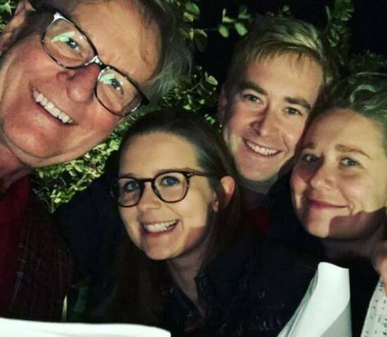 James Edward Doocy son Steve Doocy and grandchildren Sally Peter and Mary.